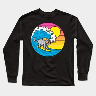 The Purrfect Wave Long Sleeve T-Shirt